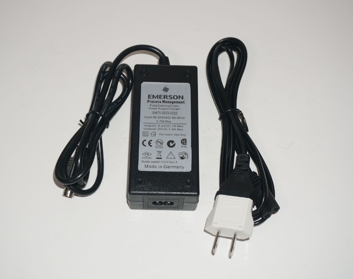 Emerson Rosemount 475 Hart Communicator Charger Power Supply 00475-0003-0022