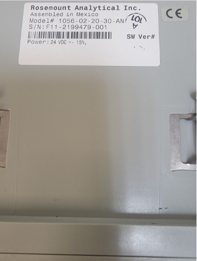 Rosemount analytical dual input analyzer model 1056-02-20-30-an
