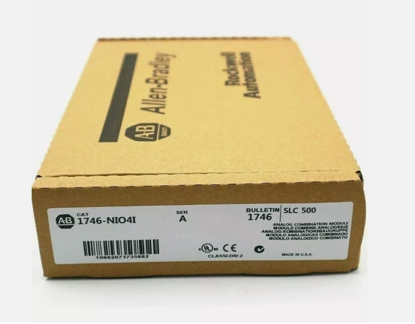 NEW FACTORY SEALED AB 1746-NIO4I SER A SLC 500 ANALOG OUTPUT MODULE 1746NIO4I
