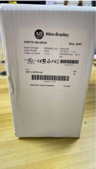 AB Allen Bradley 2097-V34PR5-LM Kinetix 350 Servo Drive 2.0kW 3-Phase 400/480VAC