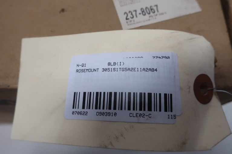 Rosemount 3051S1TG5A2E11A2AB4 0-1000psi 10.5-42.4v-dc Pressure Transmitter