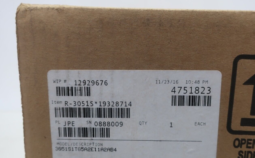 Rosemount 3051S1TG5A2E11A2AB4 0-1000psi 10.5-42.4v-dc Pressure Transmitter