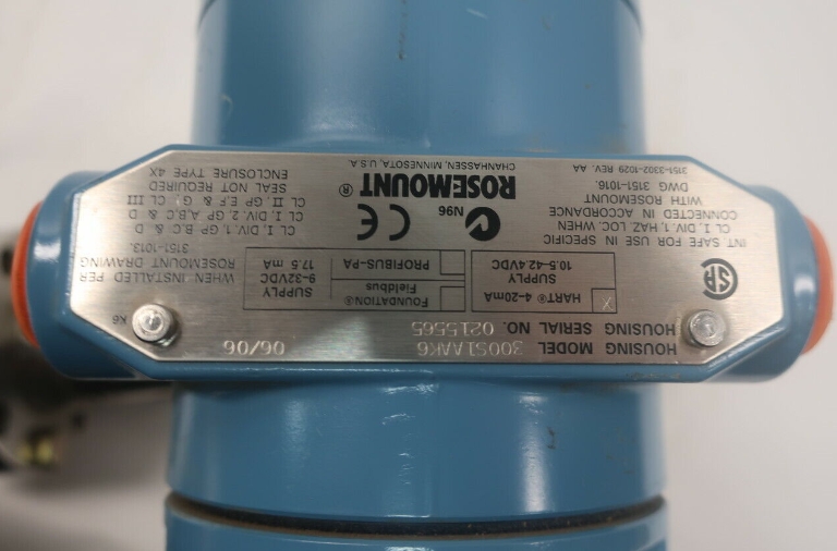New Rosemount Pressure Transmitter 0-300psi