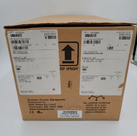 Emerson Rosemount 3051T Pressure Transmitter and Remote Seal 3051TG2A2B22AS1