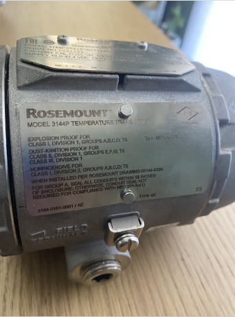 Emerson Rosemount HART Temperature Transmitter 3144PD5A1E5M5T1C4Q4
