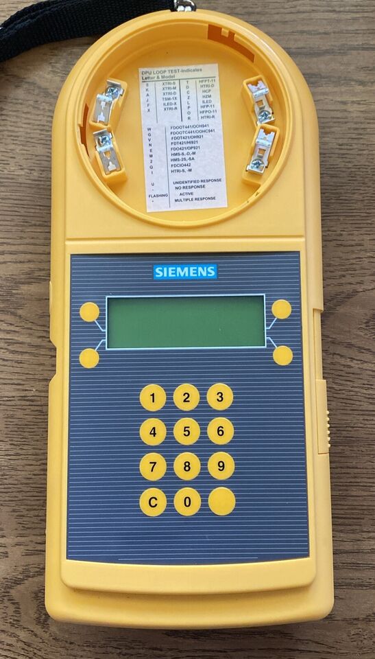 500-033260 Siemens Device Programmer For  Fire Finder XLS and MSL Devices