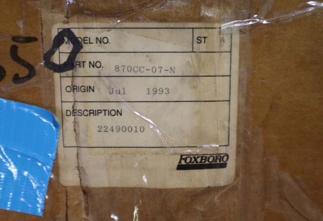 New Foxboro 870CC-07-N Electronic Transmitter