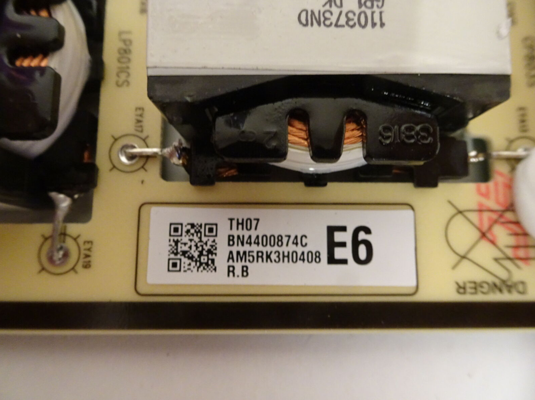 Samsung UA75NU7100 UN75NU710DFXZA UN75NU6900 POWER SUPPLY BOARD BN44-00874C