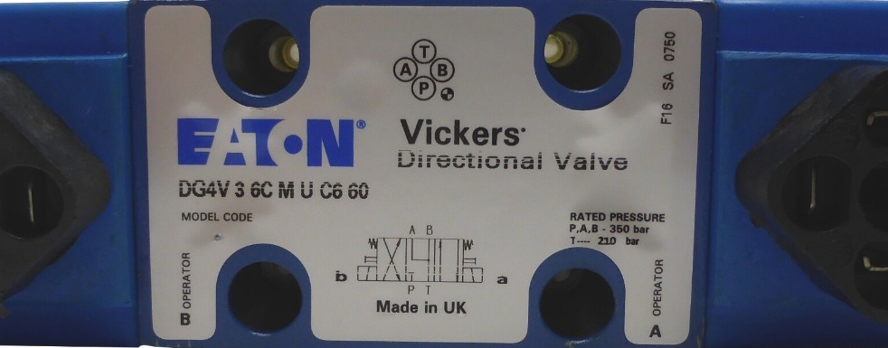 DG4V36CMUC660 New EATON Solenoid Operated Directional Valve