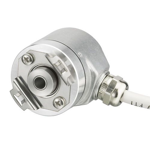0521018 New Hengstler INCREMENTAL ENCODER, 3600 PULSE, 6 MM, SOLID SHAFT, 36.6 MM (DIA.) X 46.95 MM (W)