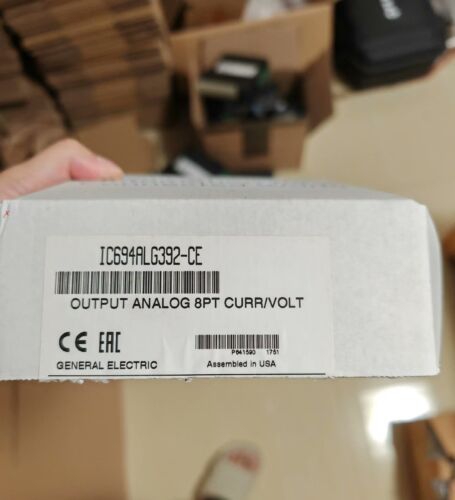 GE FANUC ANALOG OUTPUT MODULE IC694ALG392-CE 8 CHANNEL SUPPLY VOLTAGE 24VDC