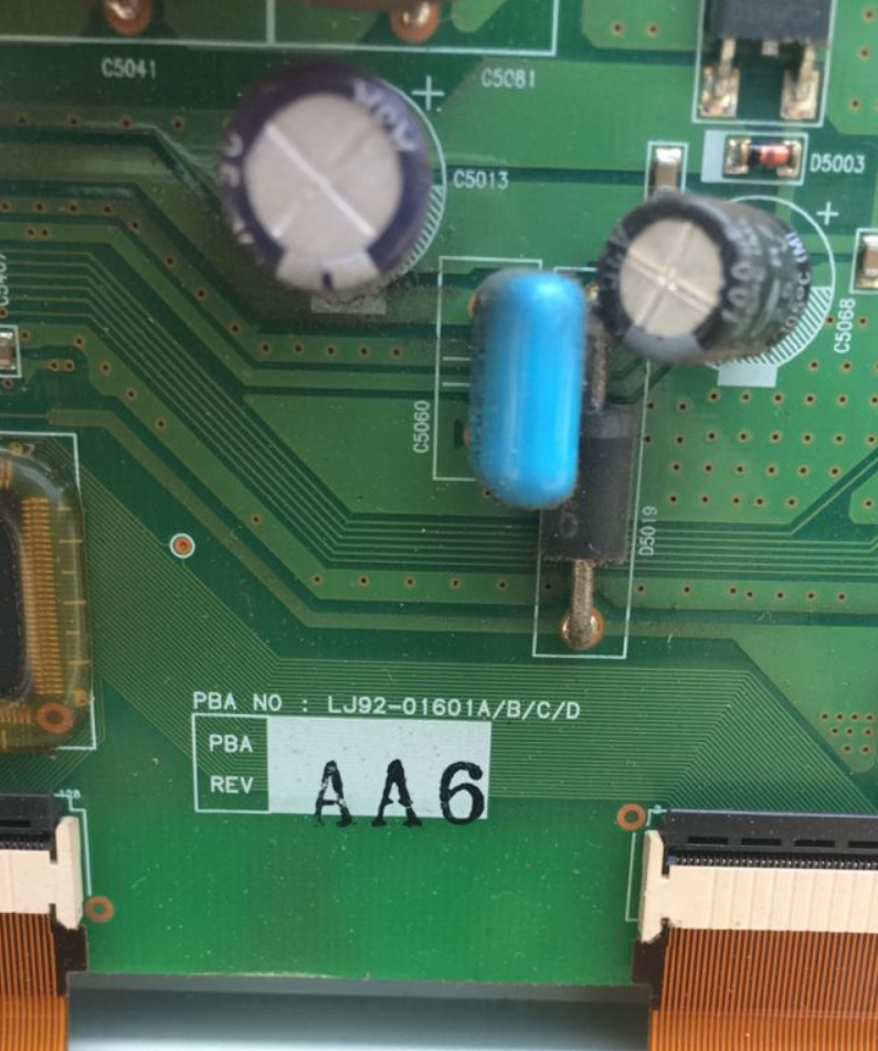 Samsung 50HW-YB04 Y-SUSTAIN sus Board LJ92-01601A LJ41-05905A