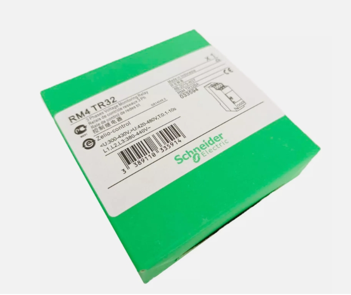 SCHNEIDER RM4TR32 TELEMECANIQUE 3 PHASE NETWORK MONITORING CONTROL RELAY