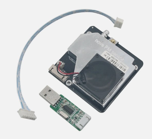 SDS198 PM100 Dust Detection Sensor , Particulate Matter Laser Optical Dust Sensor SDS198 PM100 Dust Detection Sensor , Particulate Matter Laser Optical Dust Sensor