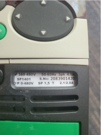 Emerson Industrial Automation, SP1401, Unidrive 380-480V 4.1A, SP 1,5T, 2.1/2.8A