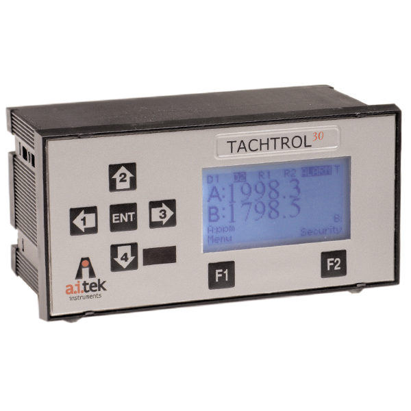 T77630-10 New AI-Tek (Airpax) TACHTROL 30 Dual Input Digital Tachometer