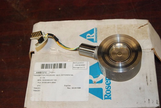 01151-0011-0042 New Rosemount Emerson Sensor Modules (Silicone Fill) - Range 4 DP, GP (150 in H2O)