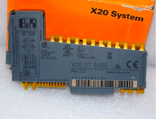 B&R X20-BT-9400 X2X LINK BUS TRANSMITTER X20BT9400 24 VDC